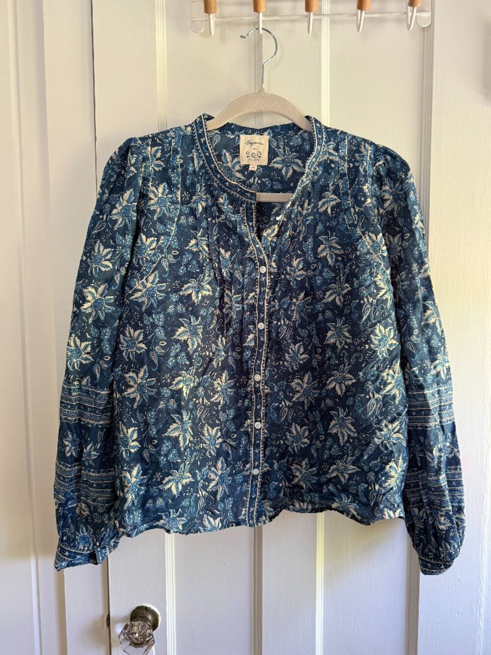 Sezane x Sea NY Marianna Blouse size 40 (US 8)